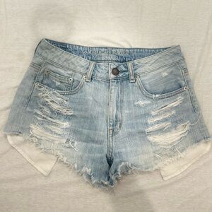 american eagle jean shorts